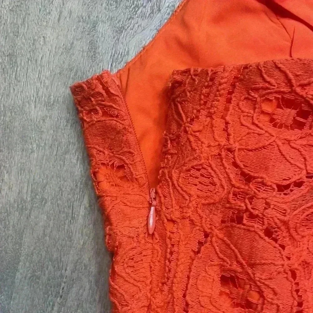 Betsey Johnson dress, size Large, eyelet and fully lined, NWT - Picture 6 of 10